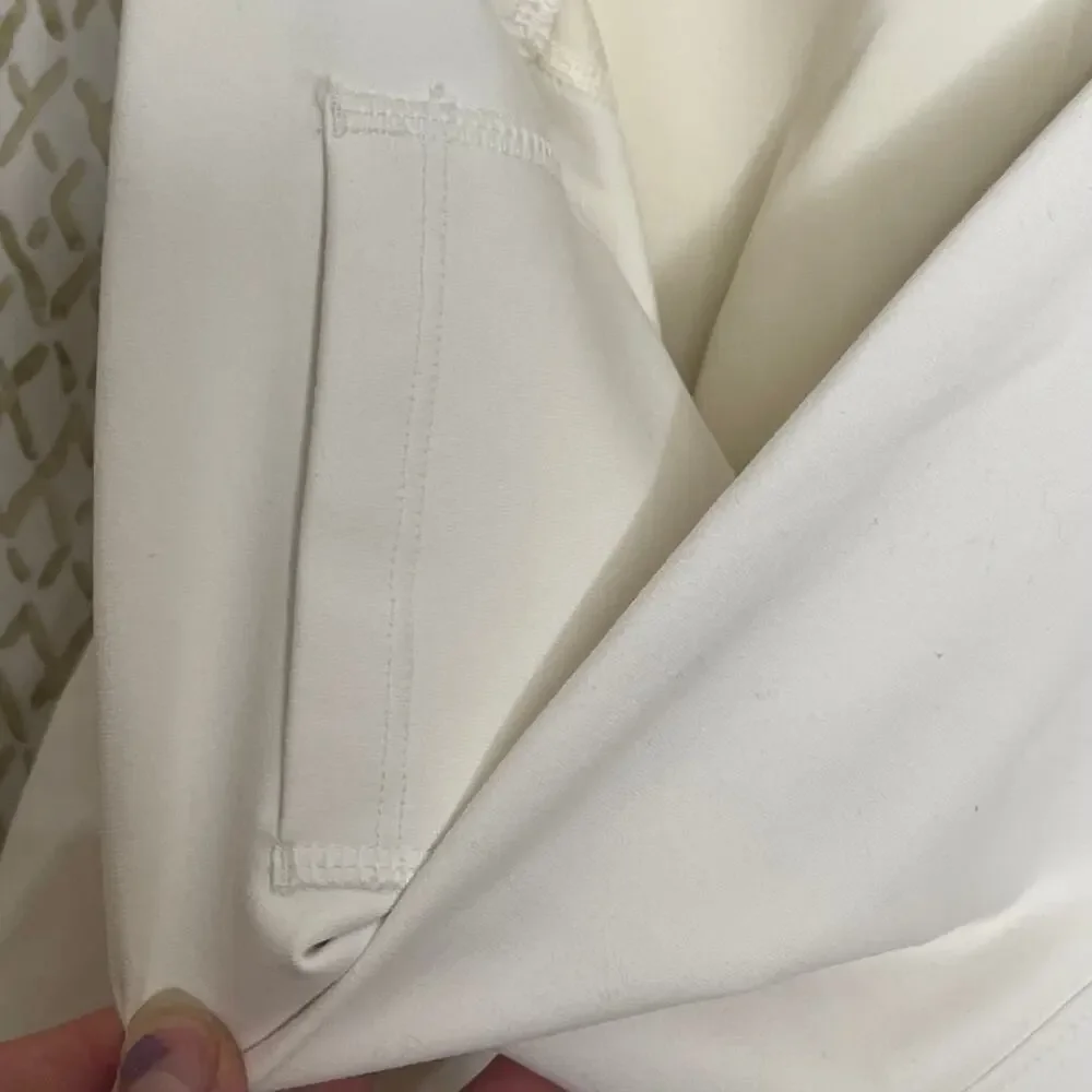 Fabletics Power Hold Egret/Gold White Boost Crop Leggings Size 2XL - Picture 10 of 10